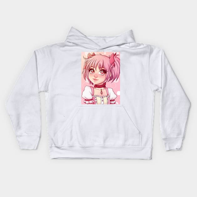 Madoka Kids Hoodie by PeppermintKamz